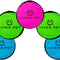 Flippy Flopper Flying Disc Soft Dog Toy 9 Inch, Floats, 5 Pack