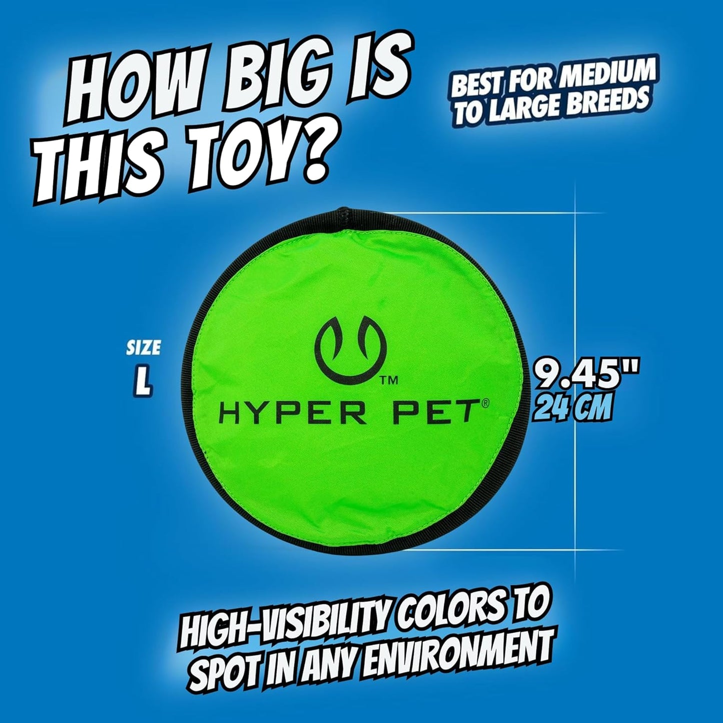 Flippy Flopper Flying Disc Soft Dog Toy 9 Inch, Floats, 5 Pack