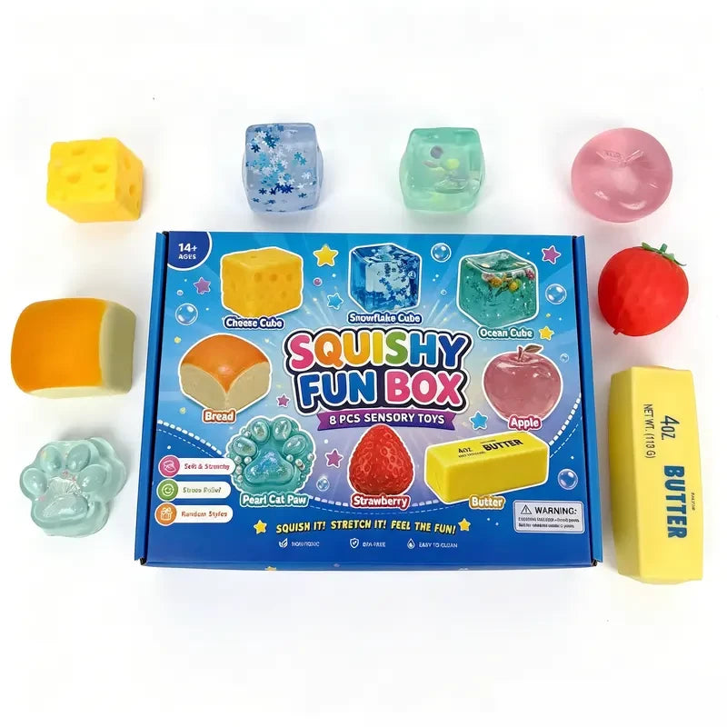 Malt Sugar Slow-Rebound Animal Squishy Gift Pack