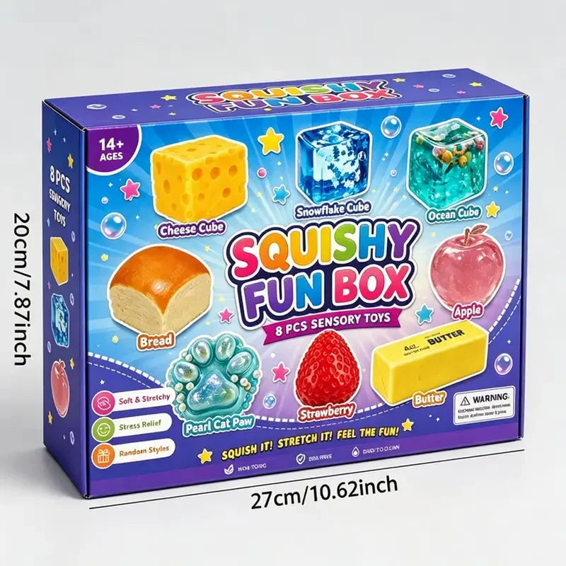Malt Sugar Slow-Rebound Animal Squishy Gift Pack