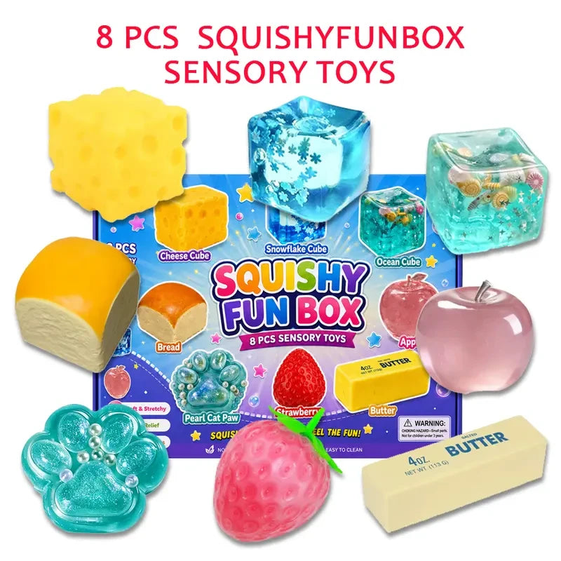 Malt Sugar Slow-Rebound Animal Squishy Gift Pack