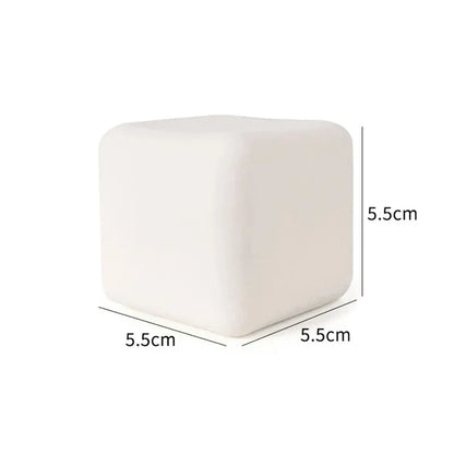 A Cute Tofu Stress Balls Sensory Toys Stress Relief Fidget Toys Squishy Dough Ball Gifts for Adults Children Best Gift
