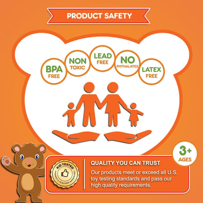 Cute & Cuddly Counting Bears - Sort, Count, Match & Play with 48Pc + Ebook