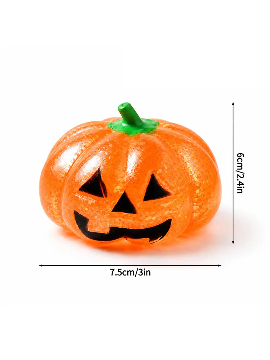 Halloween Squishy Ball Simulated Butter Squishy Ball Fidget Toy Halloween Relief Stress Toys Relaxing Gifts Party Favors Gift