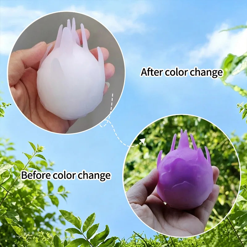 Halloween Squishy Ball Simulated Butter Squishy Ball Fidget Toy Halloween Relief Stress Toys Relaxing Gifts Party Favors Gift