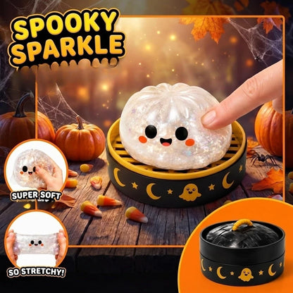 Halloween Squishy Ball Simulated Butter Squishy Ball Fidget Toy Halloween Relief Stress Toys Relaxing Gifts Party Favors Gift