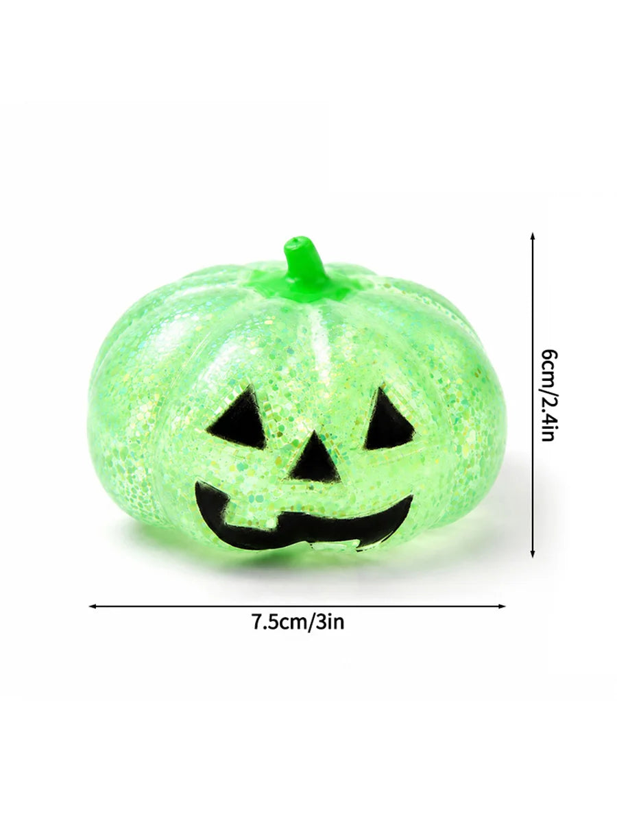 Halloween Squishy Ball Simulated Butter Squishy Ball Fidget Toy Halloween Relief Stress Toys Relaxing Gifts Party Favors Gift
