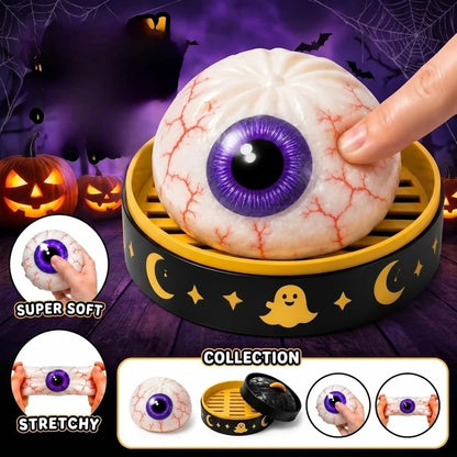 Halloween Squishy Ball Simulated Butter Squishy Ball Fidget Toy Halloween Relief Stress Toys Relaxing Gifts Party Favors Gift